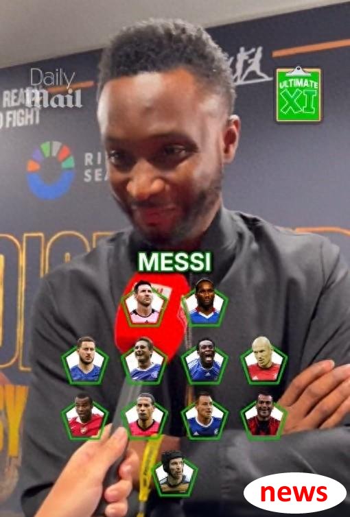 Đội hình mạnh nhất của Mikel: 